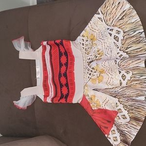 Moana costume dress 3T